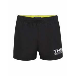 Tommy Hilfiger Underwear Plavecké šortky  citronová / černá / bílá