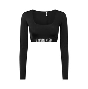 Calvin Klein Swimwear Horní díl plavek 'Intense Power' černá / bílá