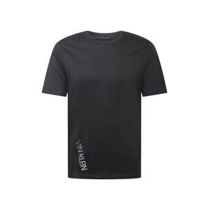 Calvin Klein Performance Funkční tričko  černá / bílá / šedá
