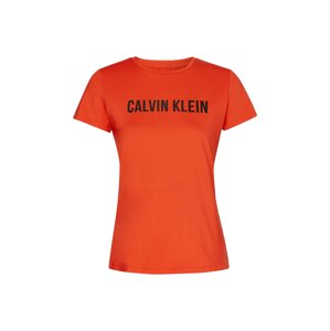 Calvin Klein Performance Funkční tričko  oranžová / černá