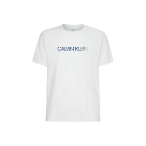 Calvin Klein Performance Funkční tričko  bílá / chladná modrá