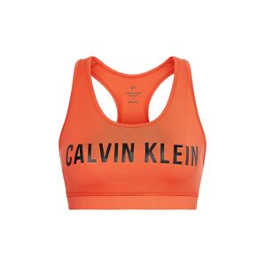 Calvin Klein Performance Sportovní podprsenka  oranžová / černá