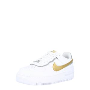 Nike Sportswear Tenisky 'Force 1 Shadow'  bílá / zlatě žlutá