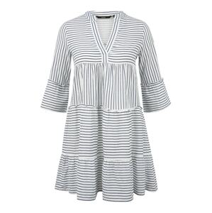 Vero Moda Petite Košilové šaty 'HELI'  bílá / černá