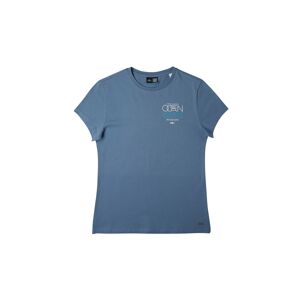 O'NEILL Tričko 'Pacific Ocean'  modrá / bílá / chladná modrá