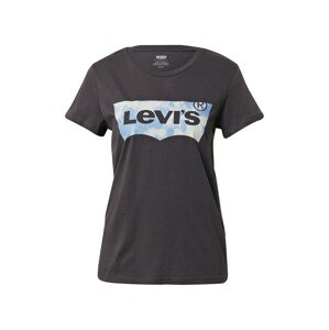 LEVI'S Tričko 'THE PERFECT TEE BLACKS' nebeská modř / černá / bílá