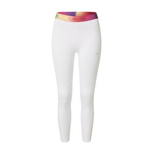 Calvin Klein Performance Sportovní kalhoty  bílá / mix barev