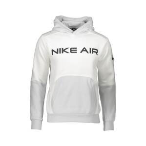Nike Sportswear Mikina  bílá / černá / světle šedá