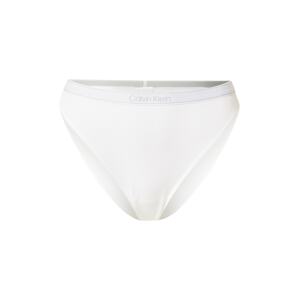 Calvin Klein Underwear Kalhotky 'Cheeky'  bílá / stříbrně šedá