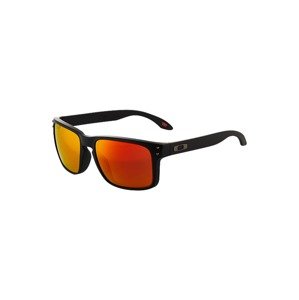 OAKLEY Sportovní sluneční brýle 'Holbrook' oranžově červená / černá