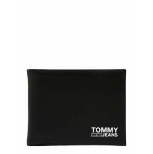 Tommy Jeans Peněženka 'CAMPUS'  černá / bílá