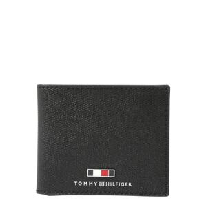 TOMMY HILFIGER Peněženka  černá / modrá / bílá / červená