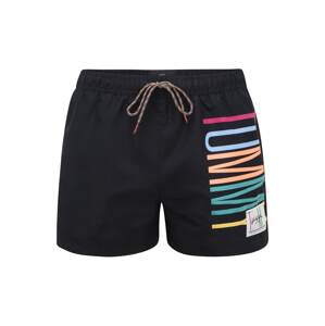 Tommy Hilfiger Underwear Plavecké šortky  kobaltová modř / světlemodrá / žlutá / broskvová / pink