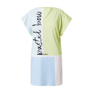 UNITED COLORS OF BENETTON Letní šaty  světlemodrá / světle zelená / bílá / světle růžová