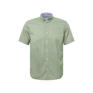 TOM TAILOR Košile  světle zelená / bílá / chladná modrá