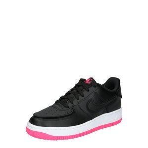 Nike Sportswear Tenisky 'Air Force'  černá / pink / bílá