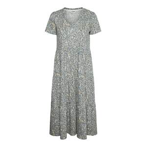 Noisy may Letní šaty 'Marble'  béžová / bílá / chladná modrá
