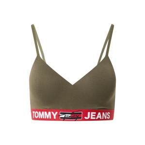Tommy Hilfiger Underwear Podprsenka  khaki / červená / bílá / námořnická modř