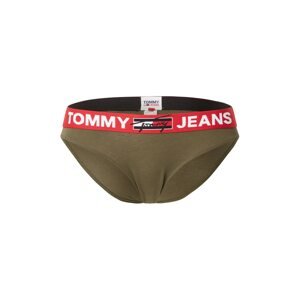Tommy Hilfiger Underwear Kalhotky  olivová / světle červená / bílá / černá