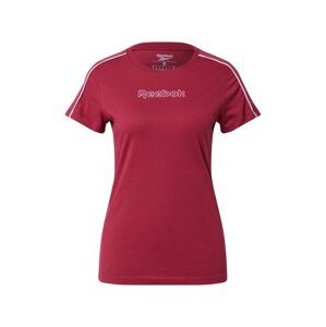 Reebok Sport Funkční tričko  pastelově červená / bílá