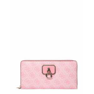 GUESS Peněženka 'ALISA'  pink / světle růžová