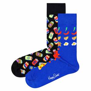 Happy Socks Ponožky  noční modrá / modrá / mix barev