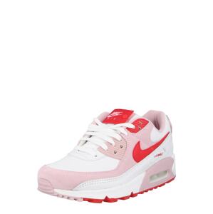 Nike Sportswear Sneaker 'Air Max 90'  bílá / světle růžová / červená