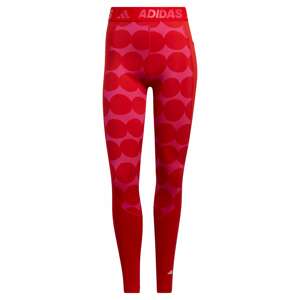 ADIDAS PERFORMANCE Sportovní kalhoty 'Marimekko'  pink / světle červená