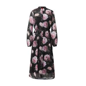 HUGO Košilové šaty 'Eletra'  pitaya / růžová / černá / pudrová / jedle