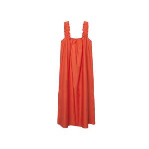 MANGO Letní šaty 'Delos'  oranžově červená