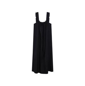 MANGO Letní šaty 'Delos' černá