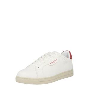 MICHAEL Michael Kors Sneaker 'KEATING'  bílá / pastelově červená / starobéžová