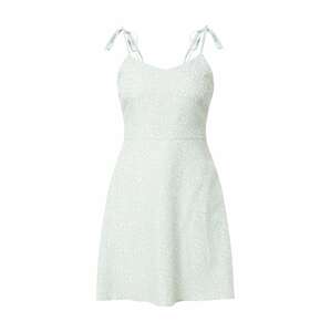 Daisy Street Letní šaty  pastelově zelená / bílá