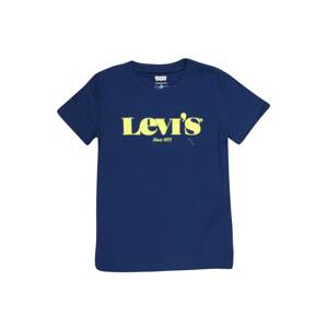 LEVI'S Tričko  tmavě modrá / žlutá