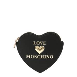 Love Moschino Portemonnaie  černá / zlatá