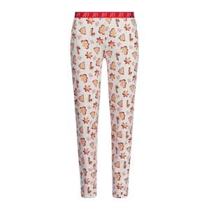 Skiny Pyžamové kalhoty  světle béžová / tmavě oranžová / červená / černá / bílá
