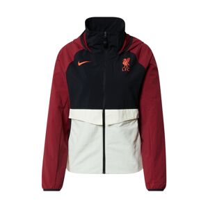 NIKE Sportovní bunda 'Liverpool FC' noční modrá / krvavě červená / bílá