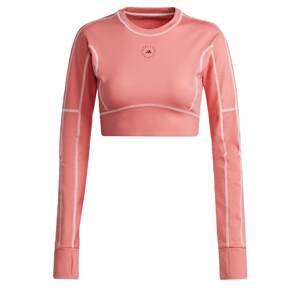 adidas by Stella McCartney Funkční tričko  pink / bílá