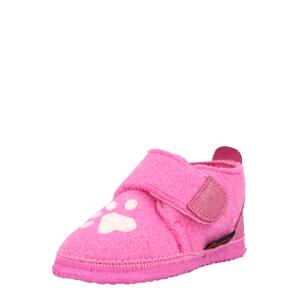 GIESSWEIN Pantofle 'Unterkatz'  pink / bílá