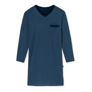 SCHIESSER Pyžamo krátké  modrá / tmavě modrá