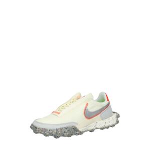 Nike Sportswear Tenisky 'Waffle Racer Crater'  stříbrně šedá / oranžová / bílá
