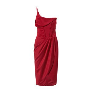 TFNC Koktejlové šaty 'AVERIE'  rubínově červená