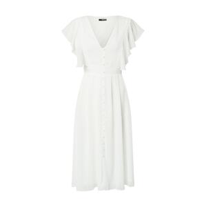 TFNC Košilové šaty 'THEA'  bílá