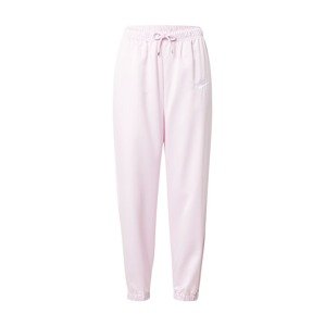Nike Sportswear Kalhoty pastelově růžová / bílá