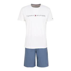 Tommy Hilfiger Underwear Pyžamo krátké  bílá / modrá / červená
