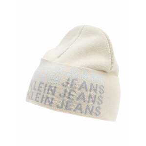 Calvin Klein Jeans Čepice  světle béžová / šedá