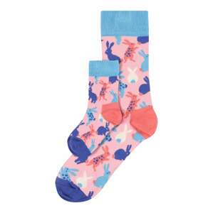 Happy Socks Ponožky 'Mini & Me Bunny Gift Set'  pink / modrá