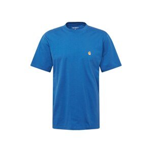 Carhartt WIP Tričko 'Chase'  nebeská modř / zlatě žlutá