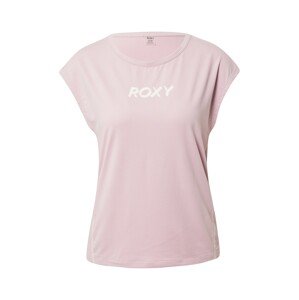 ROXY Funkční tričko  růžová / bílá
