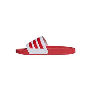 ADIDAS ORIGINALS Plážová/koupací obuv 'Adilette'  červená / bílá